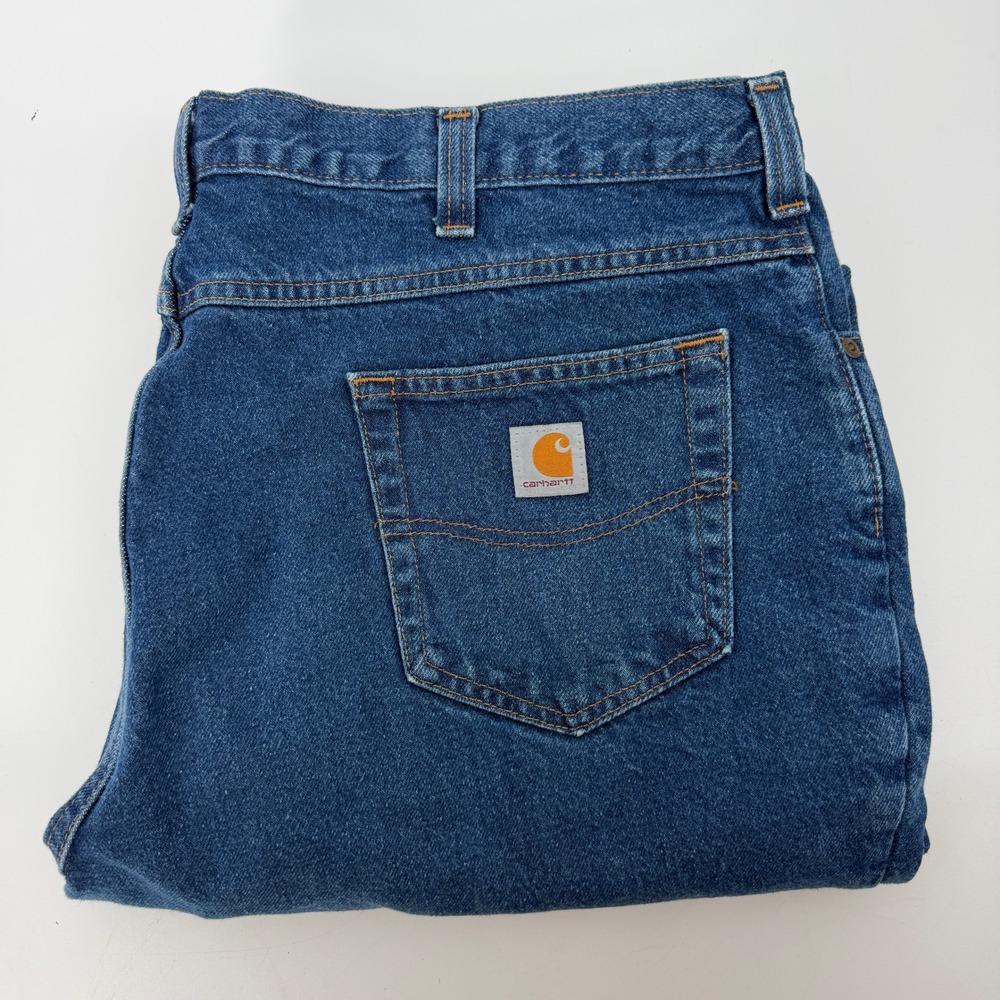 Carhartt Relaxed Fit Denim Jeans Mens 40x36 (39X32 ACTUAL) B31 Workwear Vintage